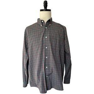 Castaway Nantucket Island Chase dress Gordon Tartan cotton shirt plaid | XL